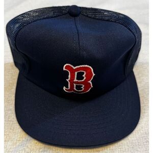 Boston Red Sox Sports Specialties Snapback Mesh Trucker Hat New